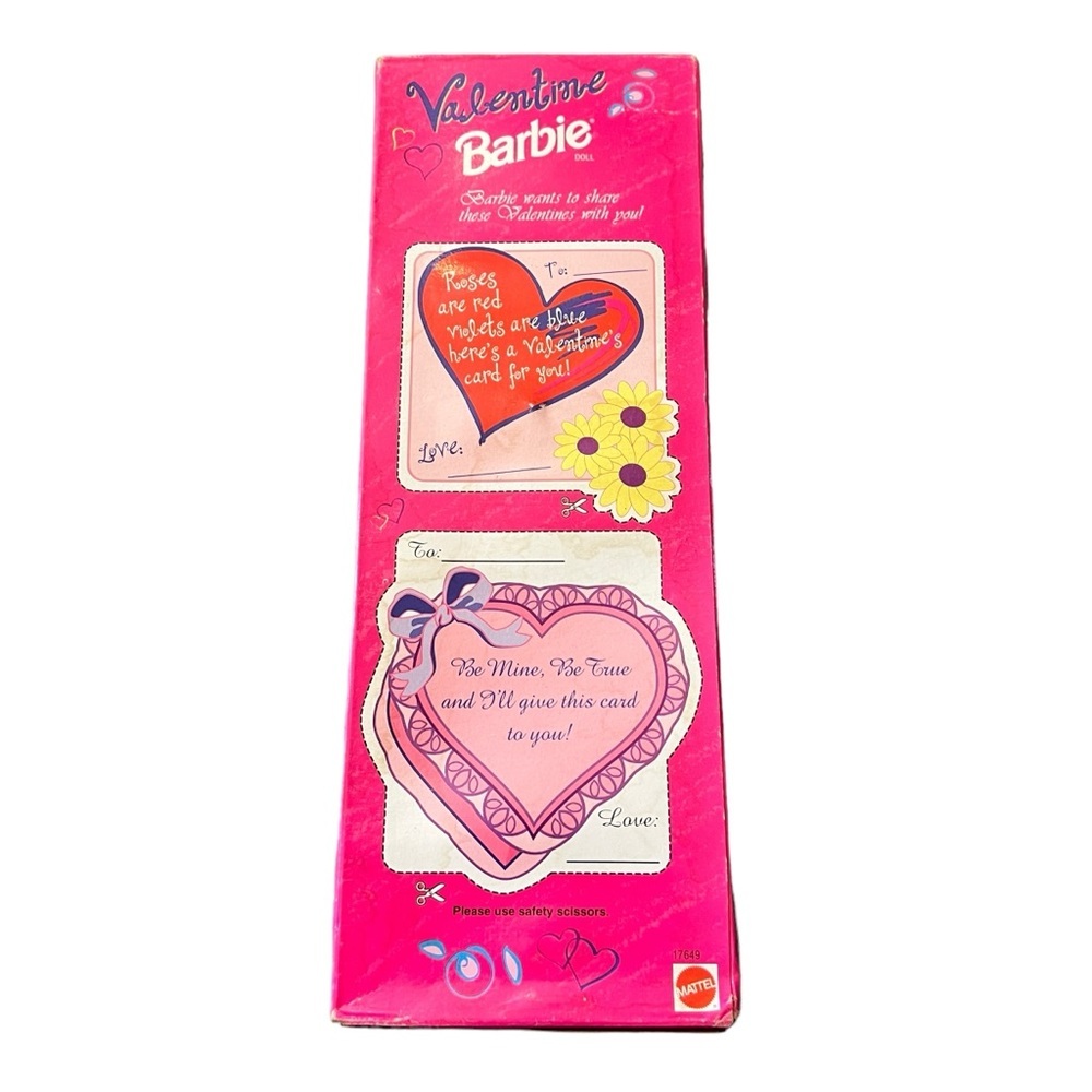Vintage 1997 Special Edition Valentine Barbie NIB - Picture 4 of 6